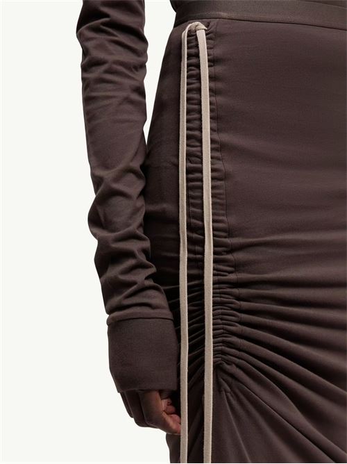 Gonna lunga arricciata MONCLER + RICK OWENS | MU01F8H0289AHD256